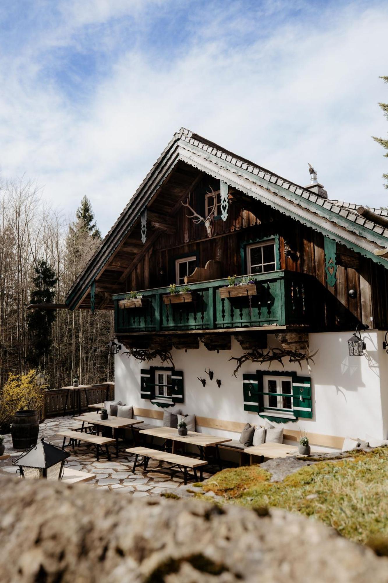 Forsthaus Wartenfels Thalgau Esterno foto