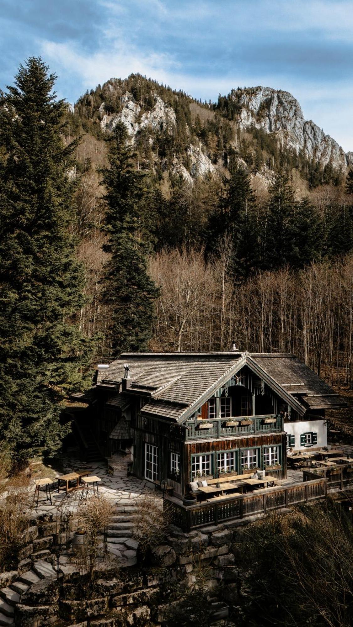 Forsthaus Wartenfels Thalgau Esterno foto